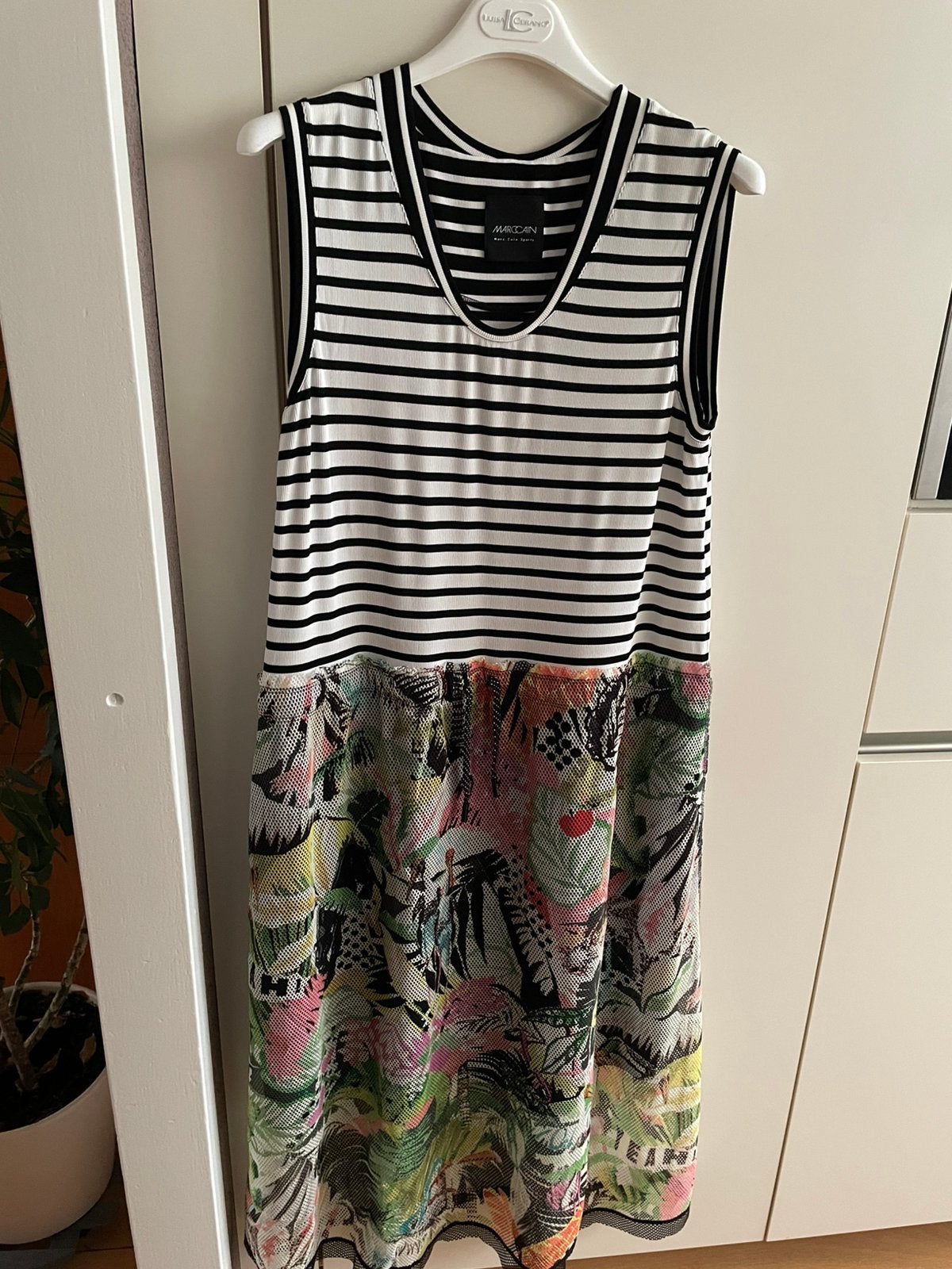 Marc cain zomer jurk, Maat 38/40 (M), Meerkleurig, Nieuw, Ophalen of Verzenden