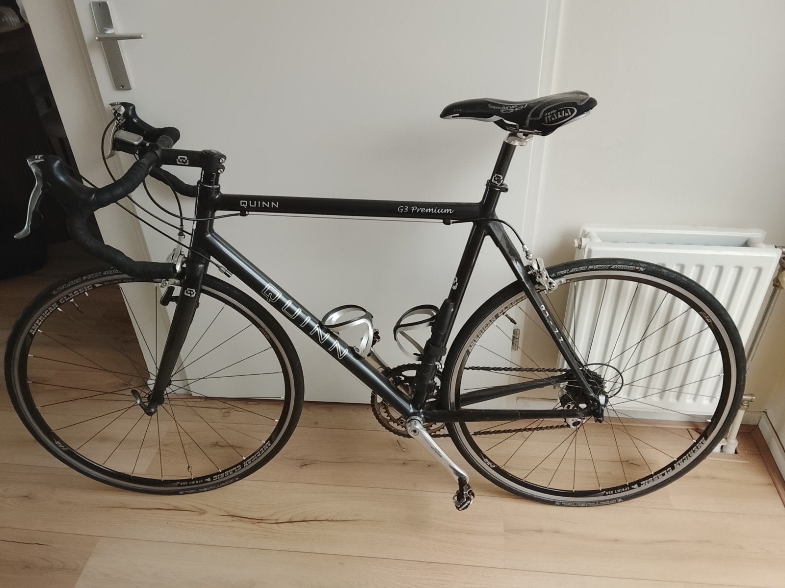Quinn Racefiets met Shimano Ultegra en Carbon onderdelen, Overige merken, 28 inch, Gebruikt, Carbon