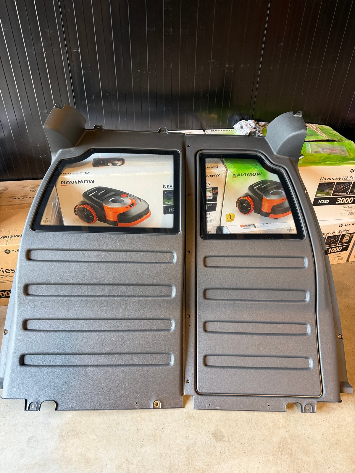 Tussenschot Volkswagen Caddy met ruiten (echt glas)!, Auto-onderdelen, Ophalen, Gebruikt, Volkswagen, Spangahoejweg 67