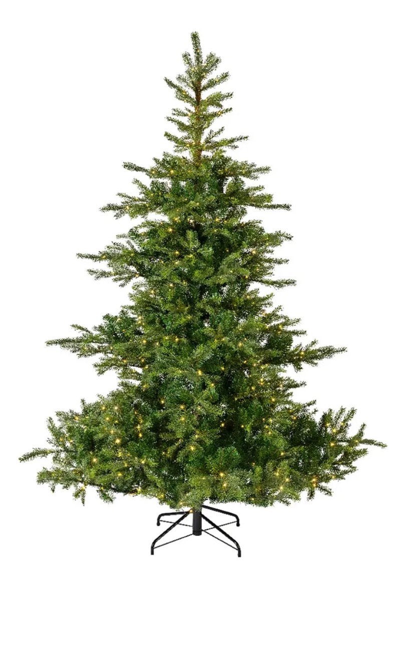Kunstkerstboom met led-verlichting, Diversen, Ophalen, Zo goed als nieuw