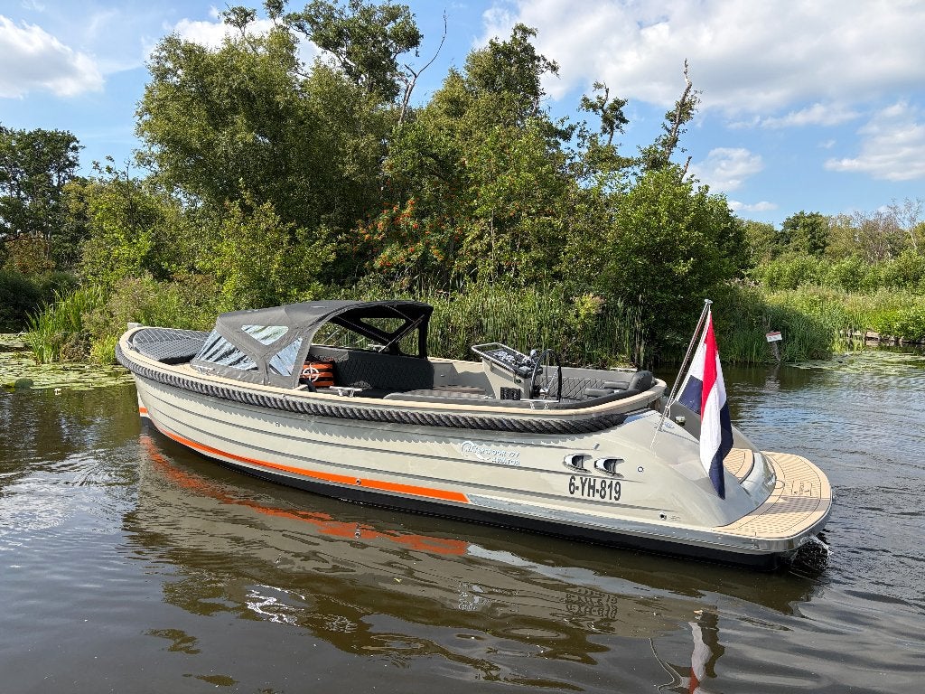 Waterspoor 777 Aviator 2025 | Yanmar 195 PK | Full Option!  , Ophalen, Tender, Carbon, Binnenboordmotor