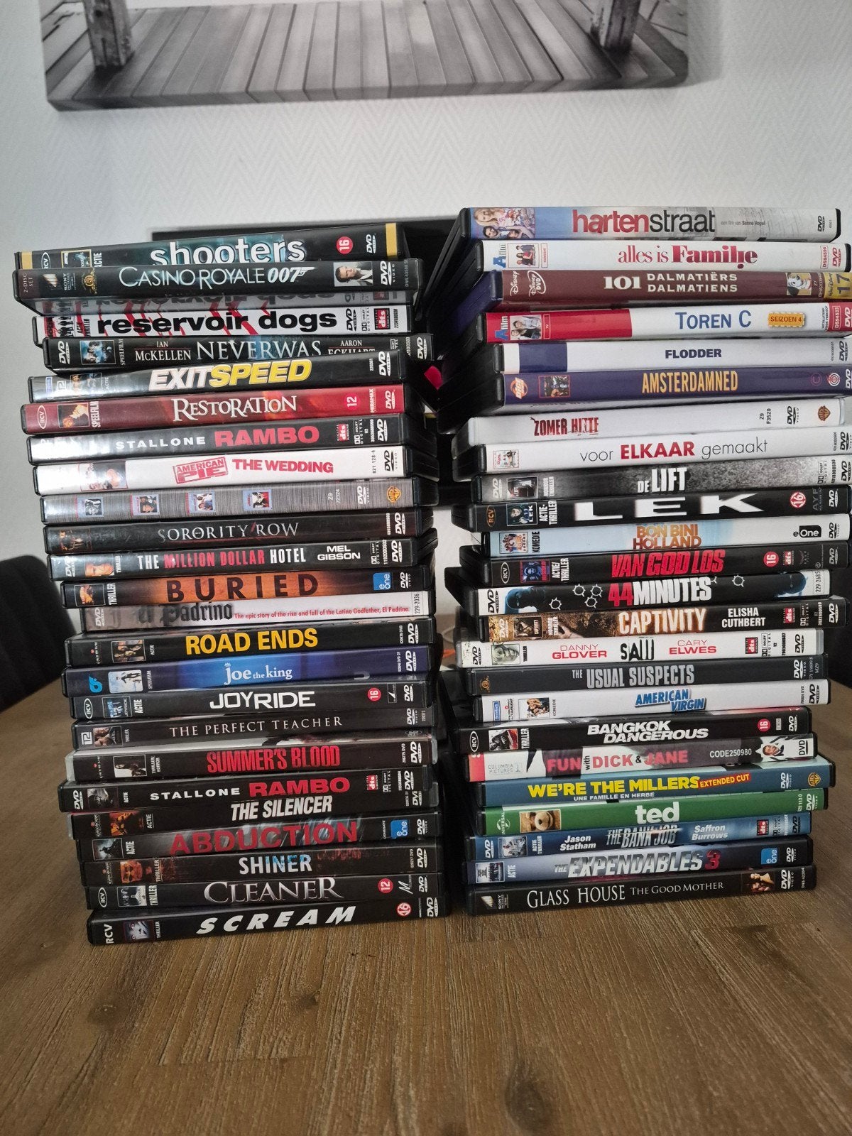 48 dvds films, Alle leeftijden, Ophalen, Zo goed als nieuw