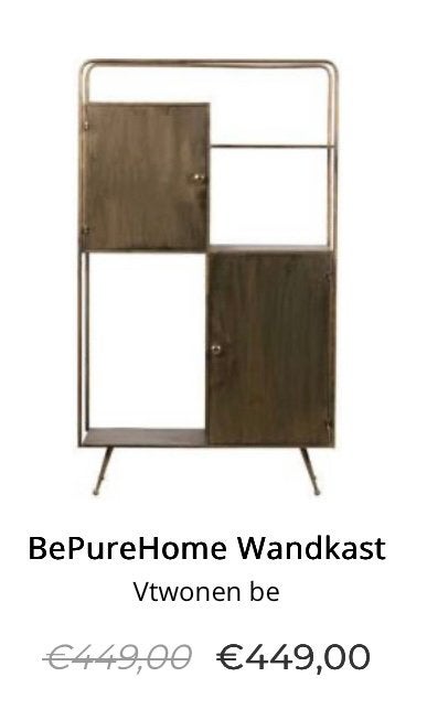 BePureHome wandkast, Ophalen, Gebruikt, Metaal