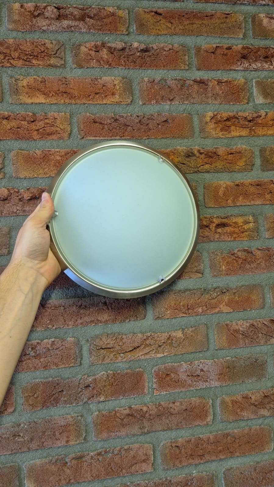Plafonnière - plafond lamp wit -, Ophalen, Zo goed als nieuw