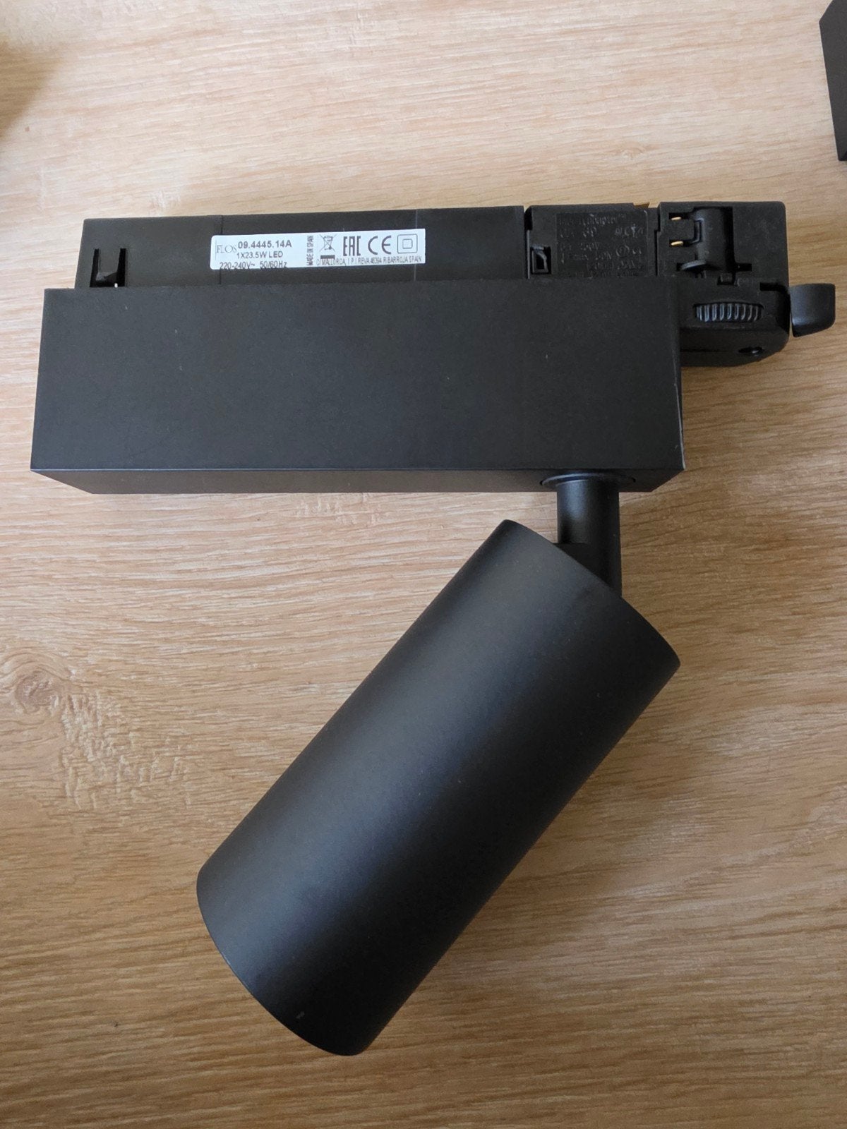 4x FLOS 09.4445.14A LED Spots Mat Zwart (Nieuw), Led-lamp, Nieuw, Overige fittingen, Ophalen of Verzenden