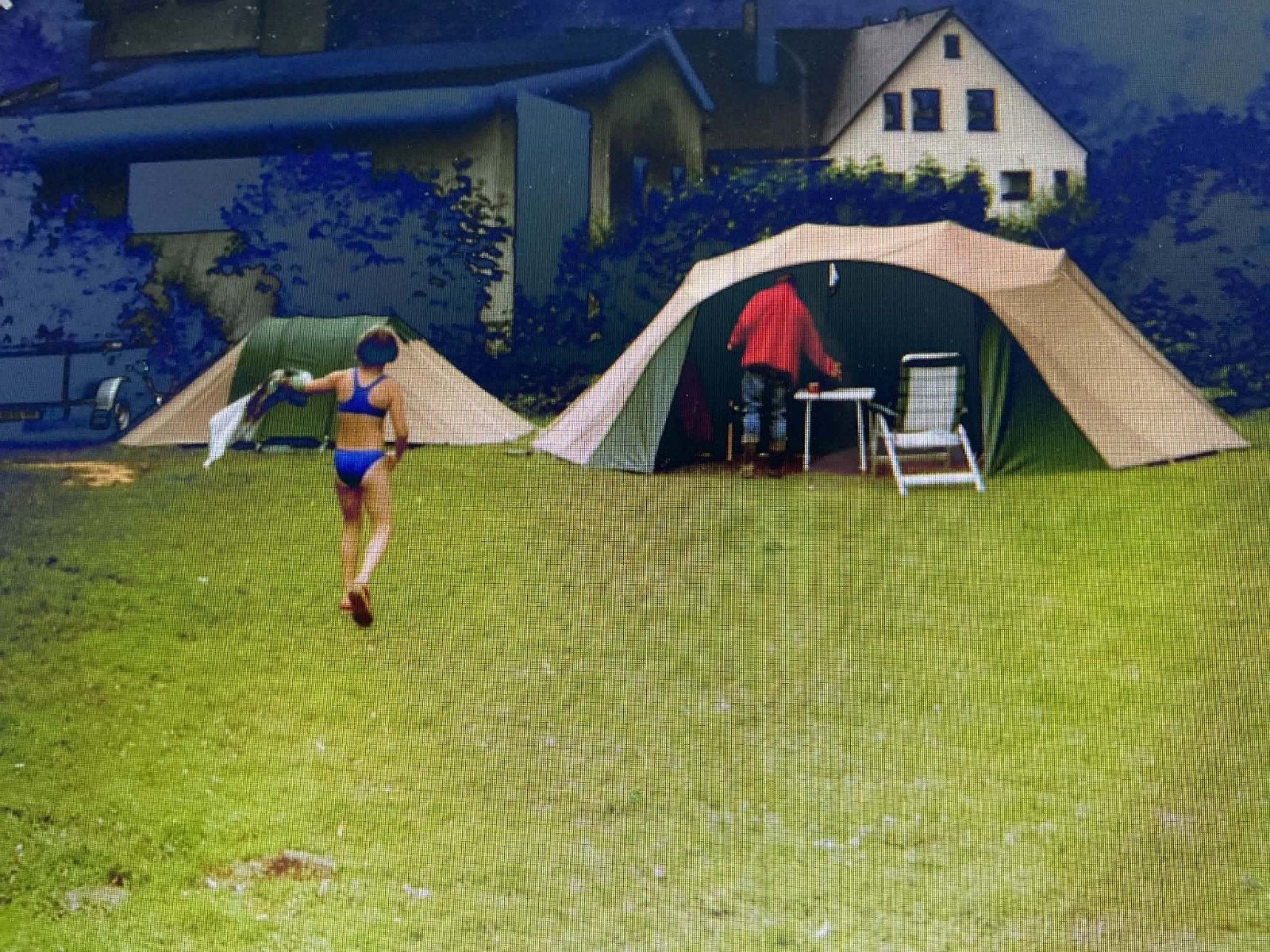 Falco Steenarend 4-persoons tent met luifel - compleet, Caravans en Kamperen, Tenten, Ophalen of Verzenden