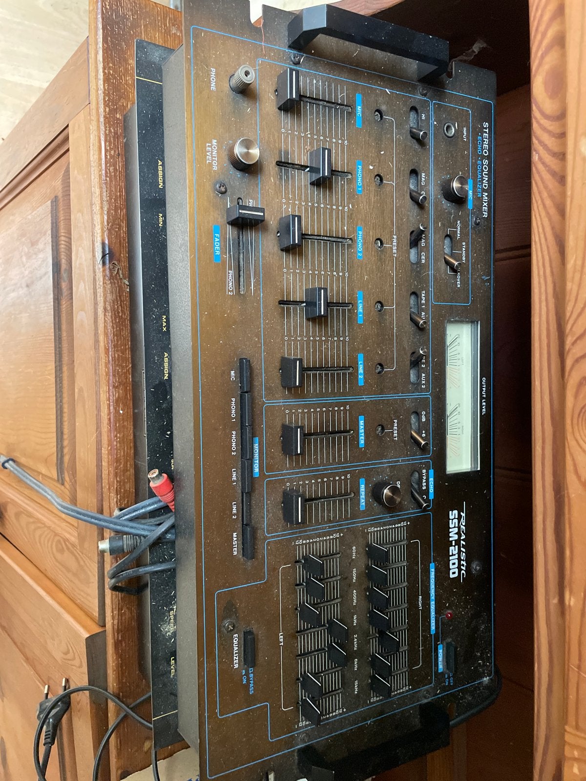 Realistic SSM-2100 Stereo Sound Mixer, Ophalen of Verzenden, Gebruikt, Dj-set, Overige merken
