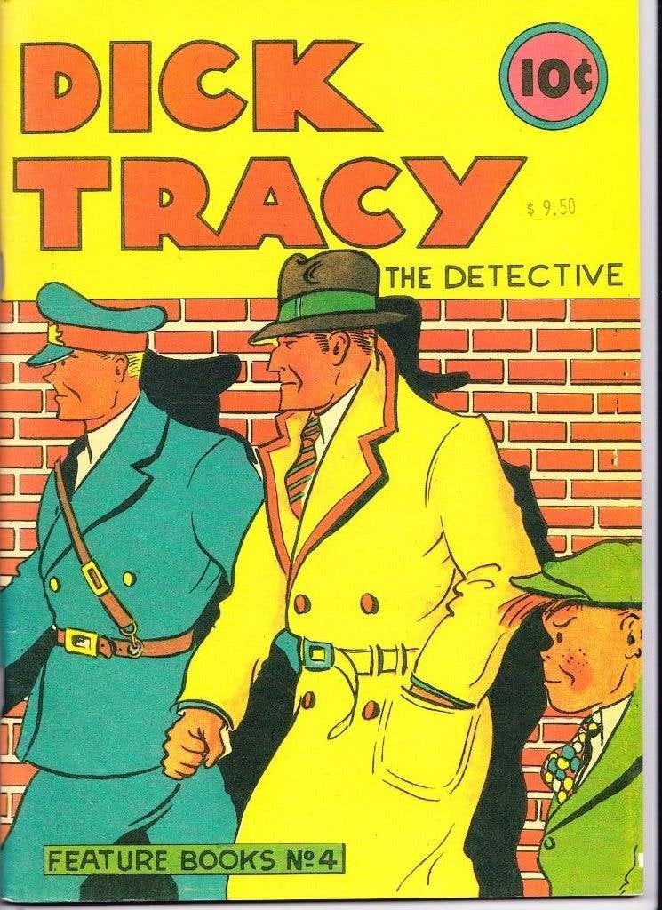 Dick Tracy The Detective reprint Engelstalige strip, Boeken, Eén stripboek, Ophalen of Verzenden, Zo goed als nieuw