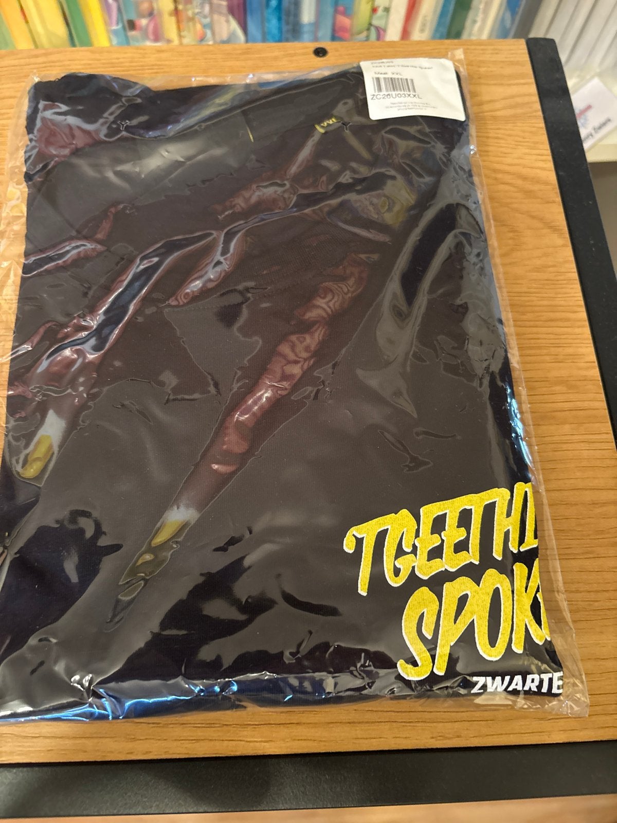 Zwarte Cross 2026 T-shirt 't Giet Hier Spoken XXL Nieuw, Ophalen of Verzenden, Nieuw, Overige maten, Zwart