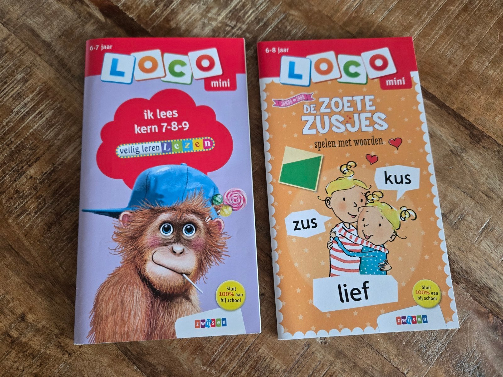 Loco Mini: Ik Lees Kern 7-8-9 & De Zoete Zusjes, Ophalen of Verzenden, Zo goed als nieuw