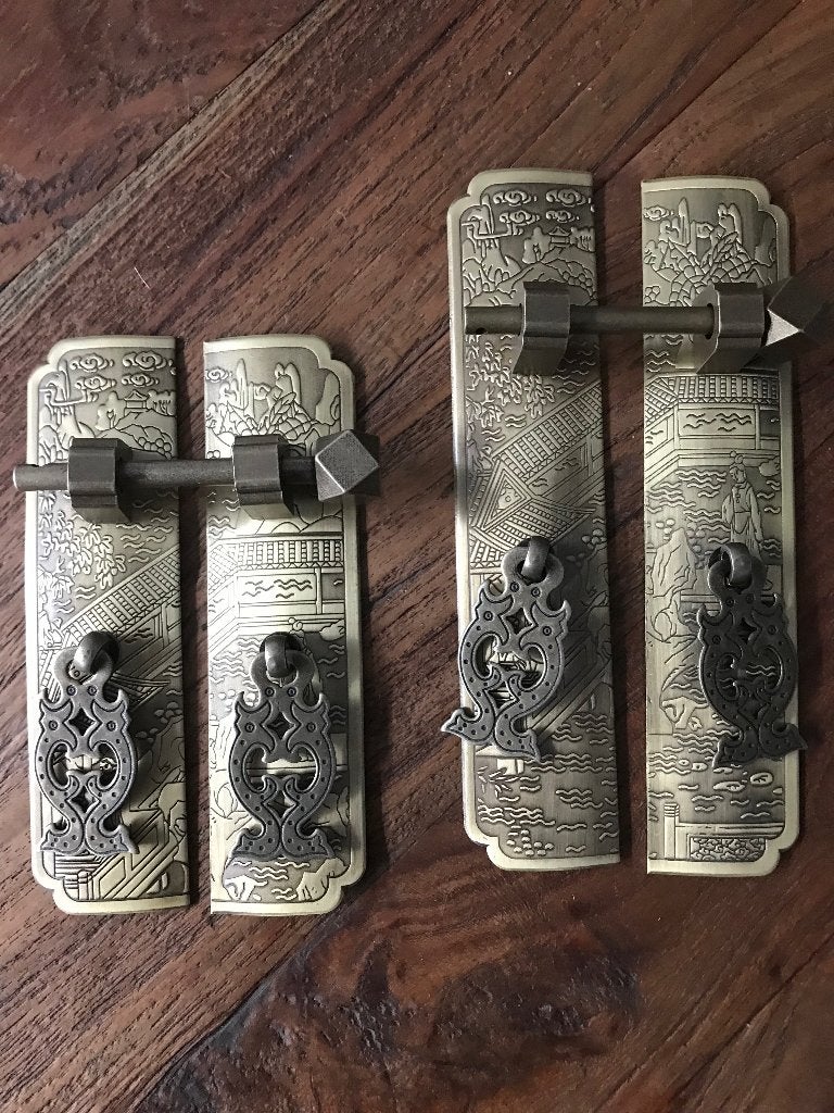 Chinees beslag voor chinese bruidskast of oosterse kast, Verburgt Vintage, Nieuw, Ophalen of Verzenden, https://verburgtvintage.nl/#contact