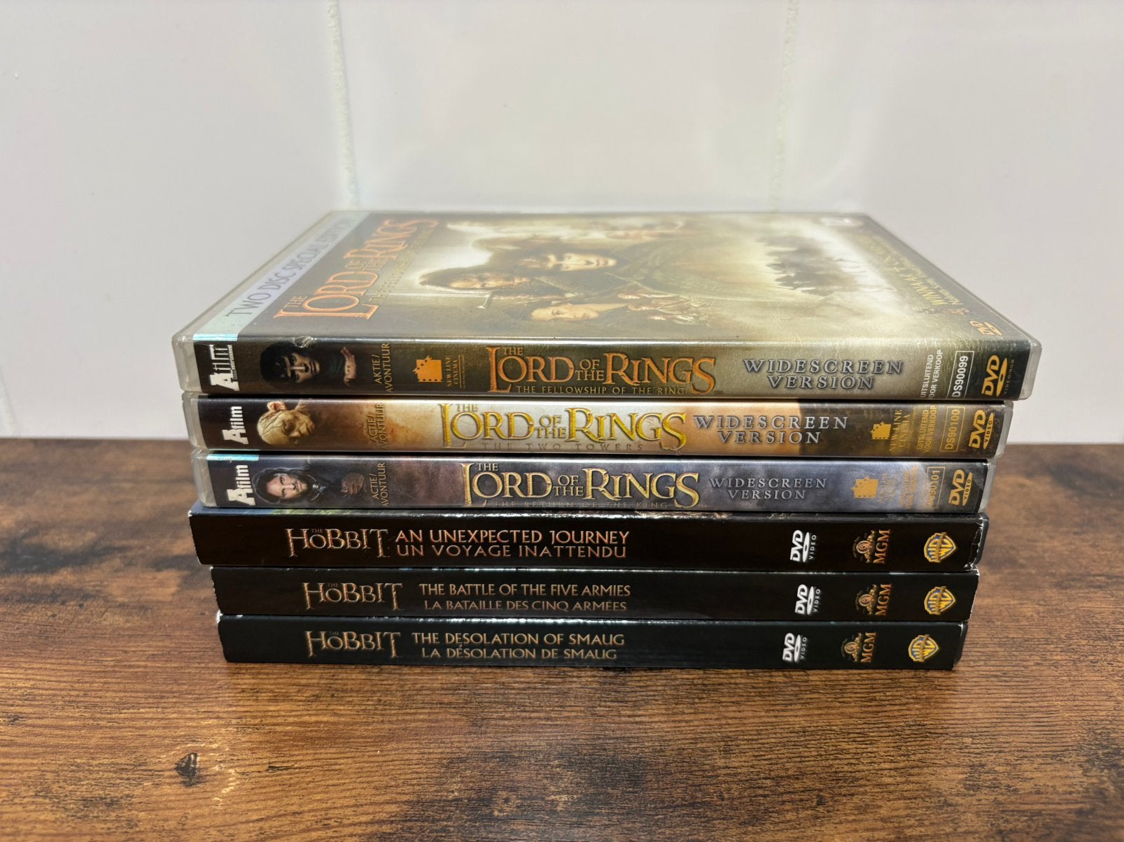 The Lord of the rings dvds, Vanaf 12 jaar, Ophalen of Verzenden, Science Fiction en Fantasy