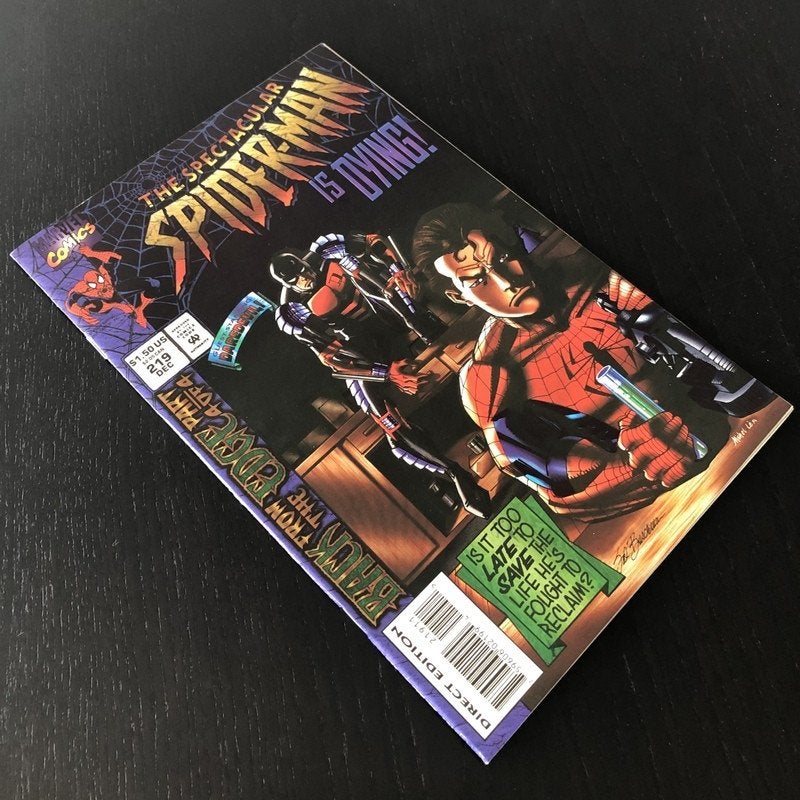 The Spectacular Spider-Man Vol.1 #219 (1994) VF/NM (9.0), Eén comic, Amerika, Marvel Comics, Ophalen of Verzenden