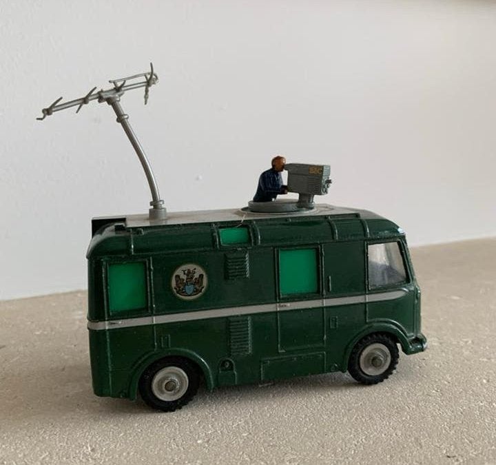 Dinky Supertoys 968 BBC TV Roving Eye - Vintage Speelgoed, Ophalen of Verzenden, Gebruikt
