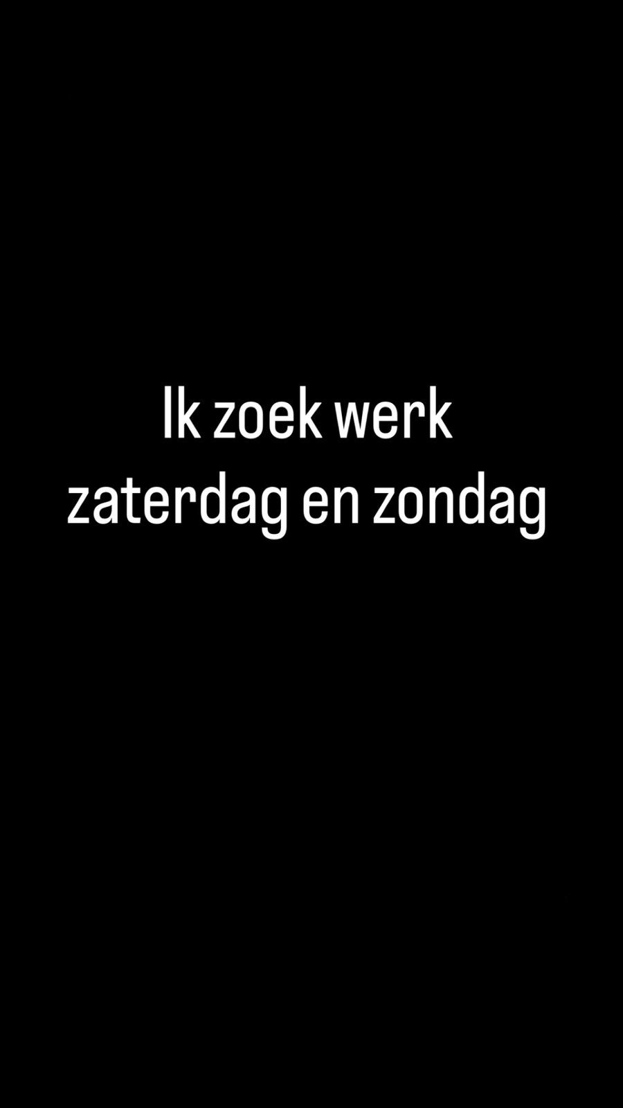 Ik zoek werk, Tickets en Kaartjes, Eén persoon, Cadeaubon