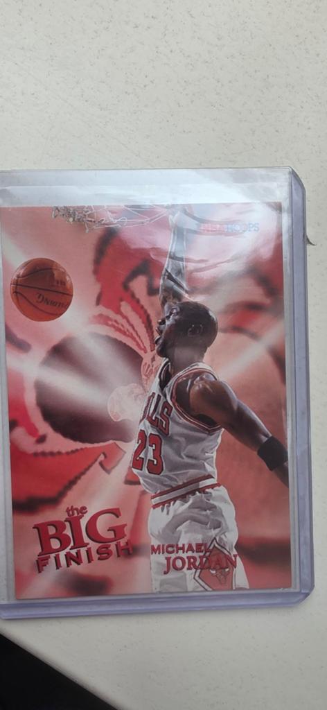 Michael Jordan Card  The Big Finish card, Ophalen of Verzenden
