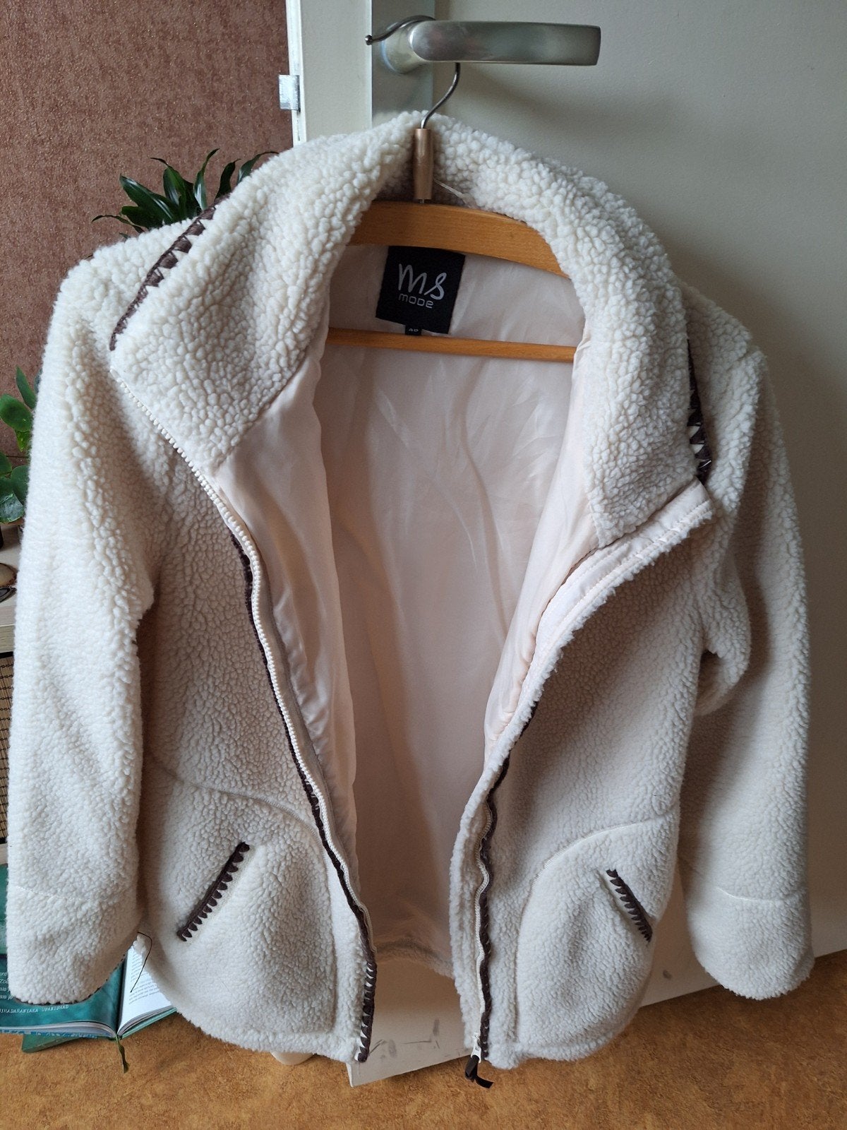 teddy vest maat 40, Ophalen of Verzenden, Gedragen, Maat 38/40 (M), Beige