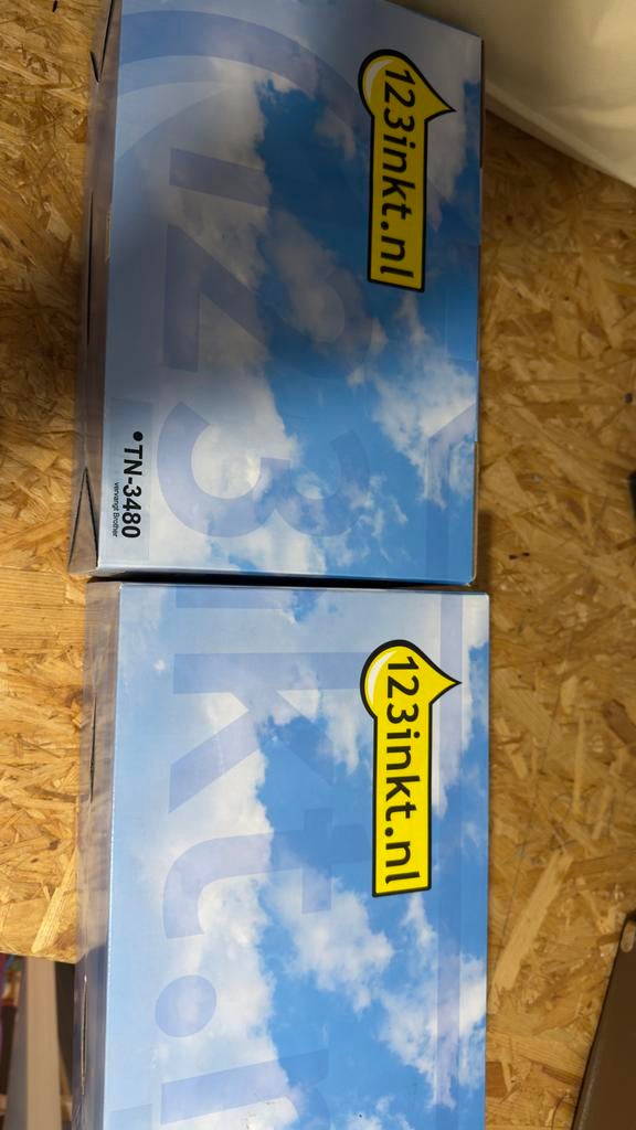 123inkt TN-3480 Laser Toner Cartridge (2 stuks), Ophalen of Verzenden, Nieuw, Laserprinter, Printer