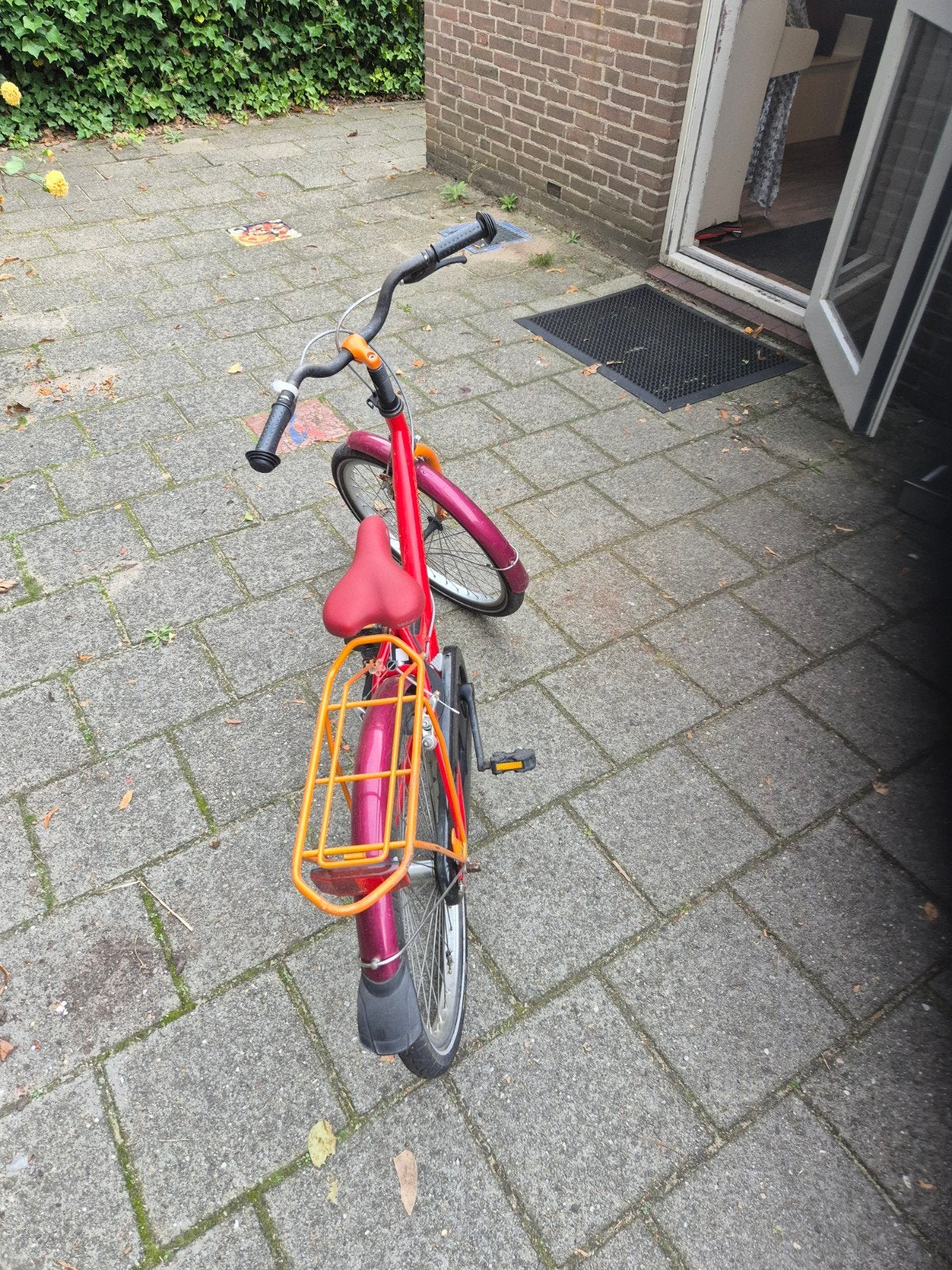 kinderfietsje, Fietsen en Brommers, Ophalen, Gebruikt, 16 inch