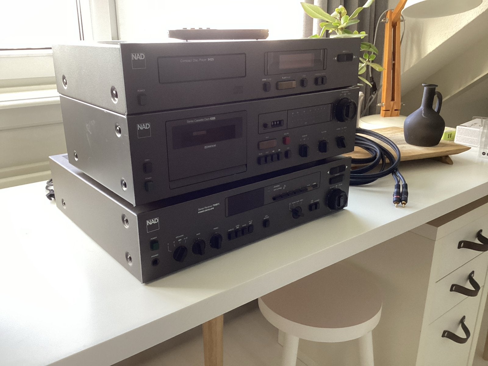 NAD Hifi Set: CD-speler, Cassettedeck, Receiver, Gebruikt, Cassettedeck, Losse componenten, Ophalen