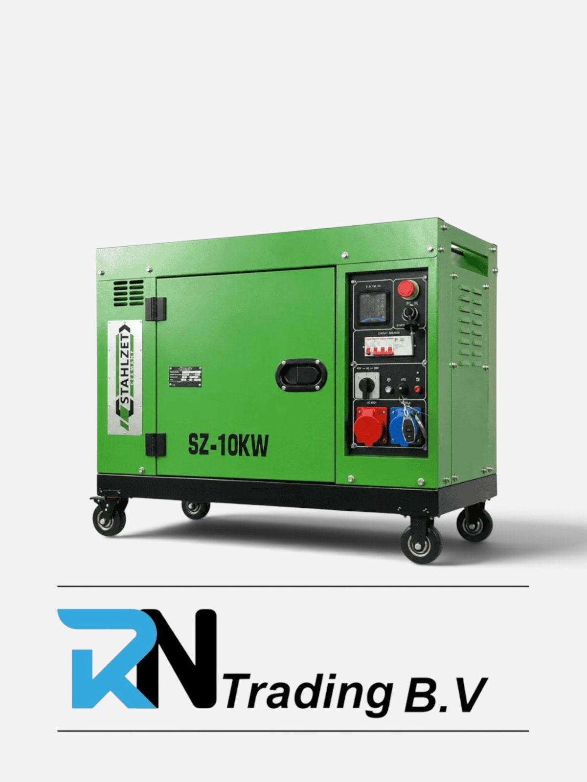 STAHLZET SZ-10KW | DIESEL GENERATOR | 10 KW | 230V / 400V, Ophalen, Nieuw, 10 tot 30 kVA, Elektrisch startend