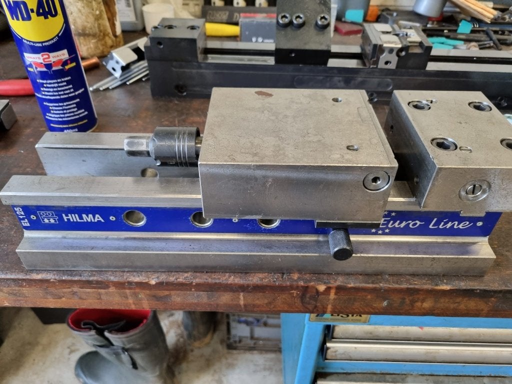 Hilma EL125 machineklem, Ophalen of Verzenden, Gebruikt