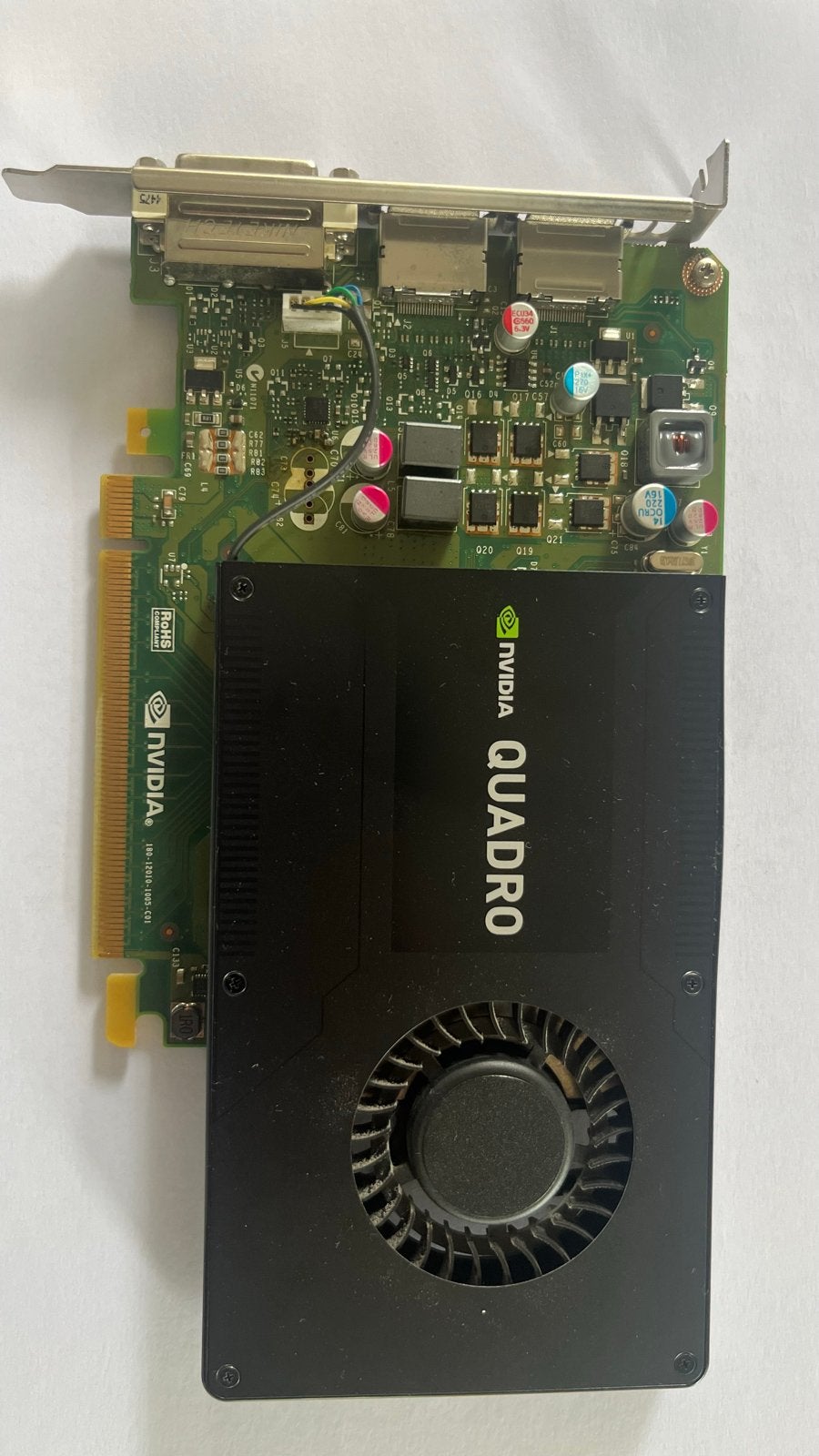 NVIDIA Quadro K2200 Grafische Kaart - Gebruikt, Computers en Software, Gebruikt, PCI-Express 2, DisplayPort, Ophalen of Verzenden