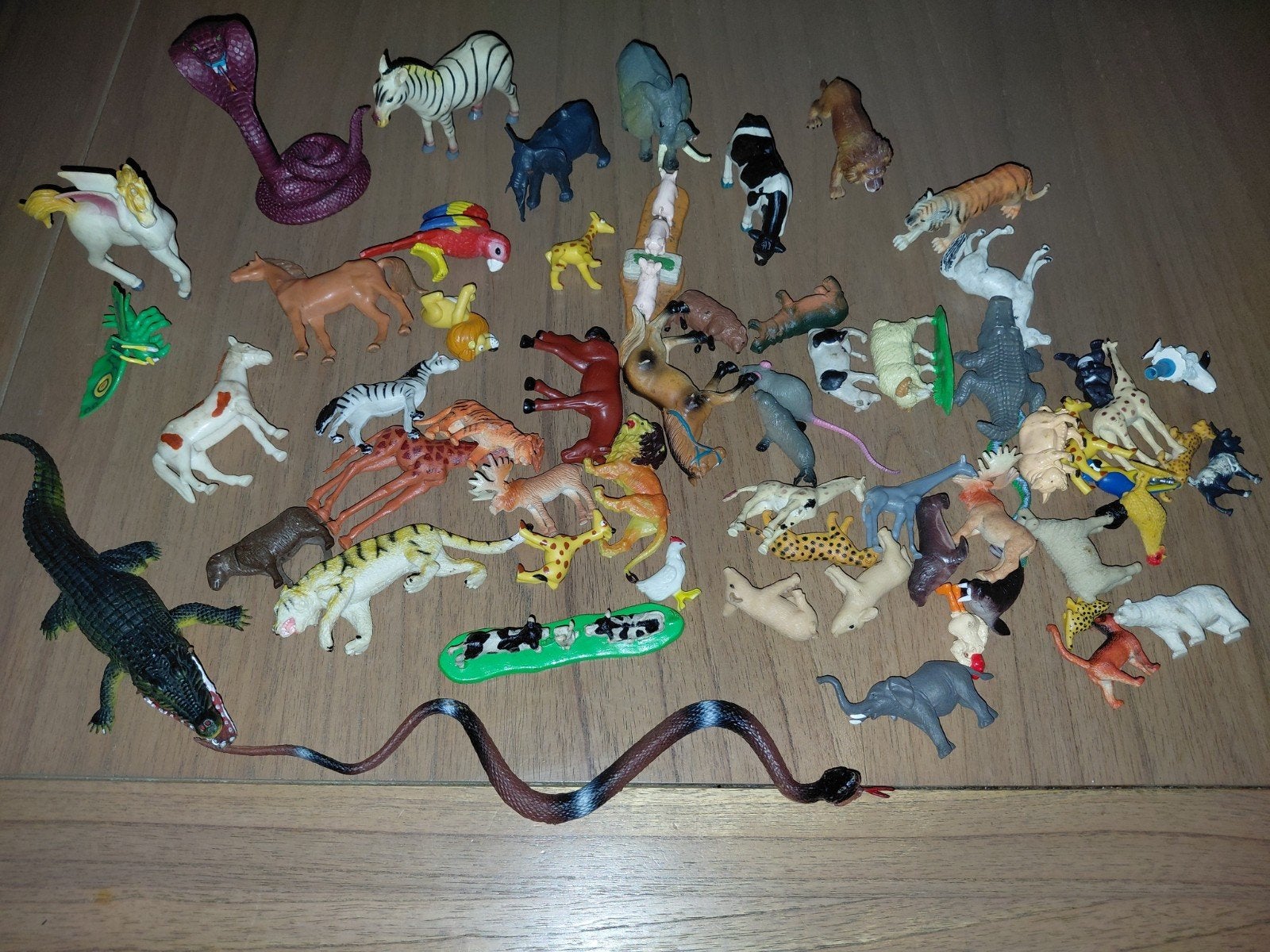 Partij plastic dieren, Ophalen of Verzenden