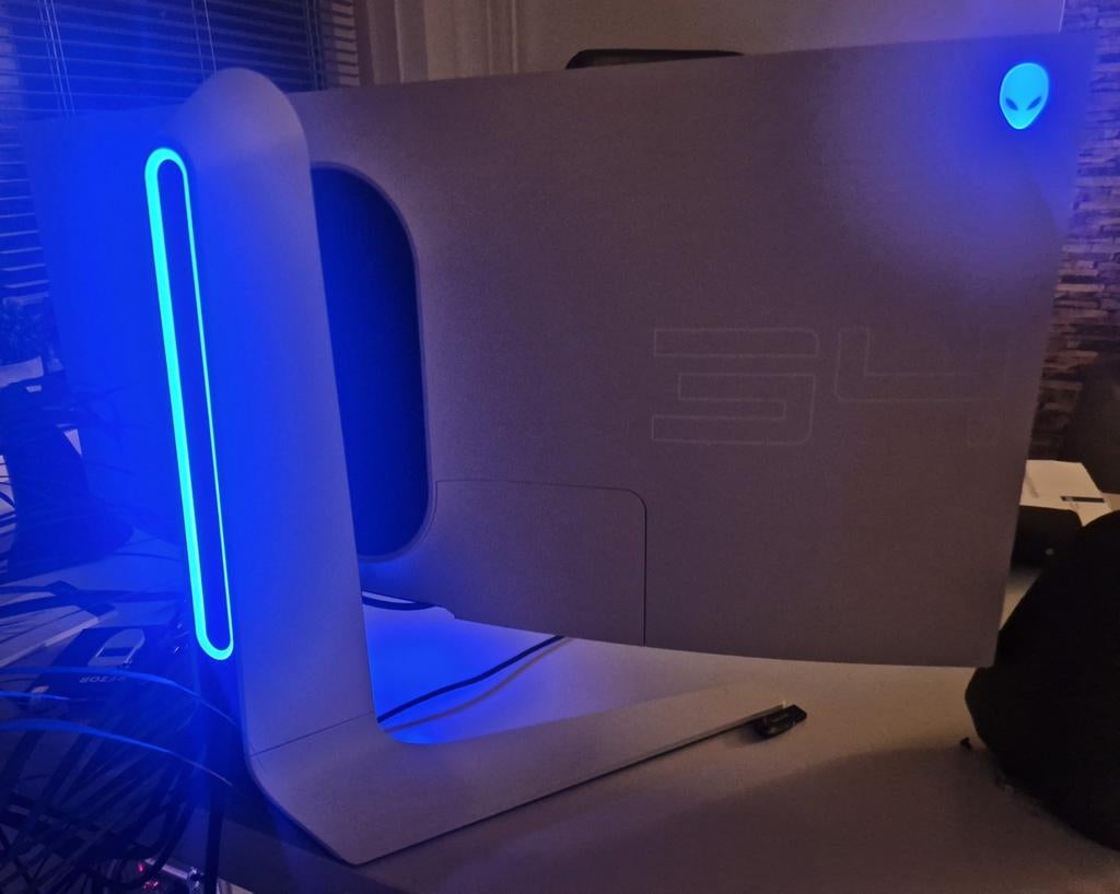 Alienware Ultrawide RGB curved gaming monitor, Computers en Software, Monitoren, Gaming, IPS, 101 t/m 150 Hz, Ophalen of Verzenden