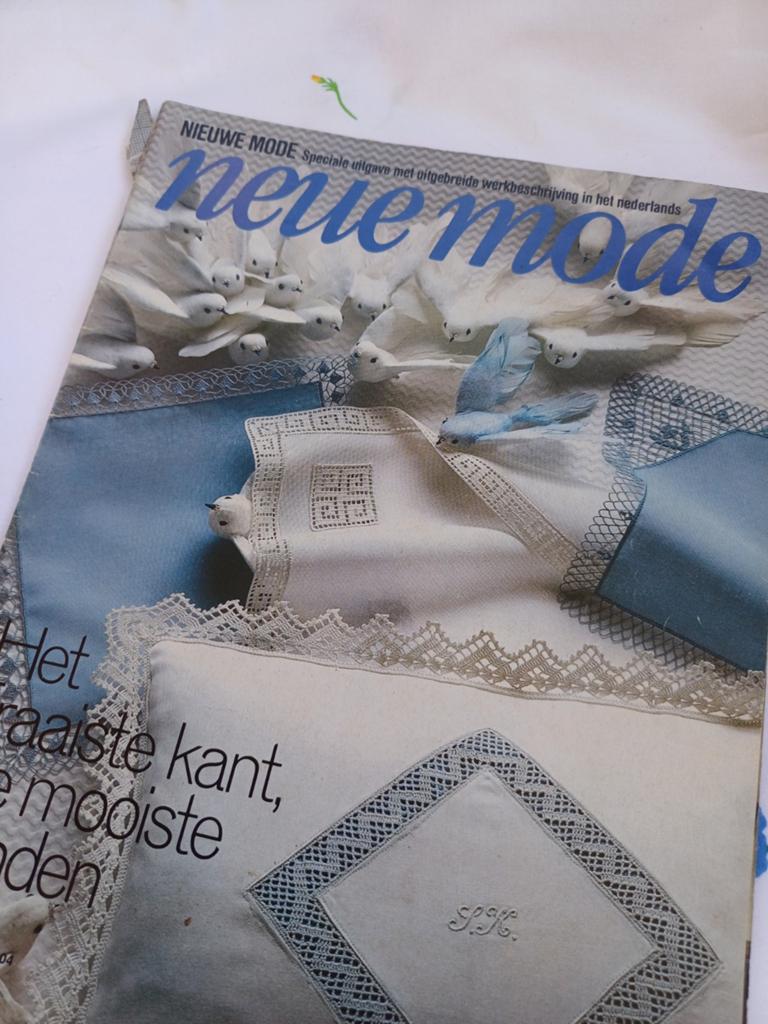 Neue mode haken patronen randjes, Ophalen of Verzenden, Gebruikt, Haken, Patroon of Boek