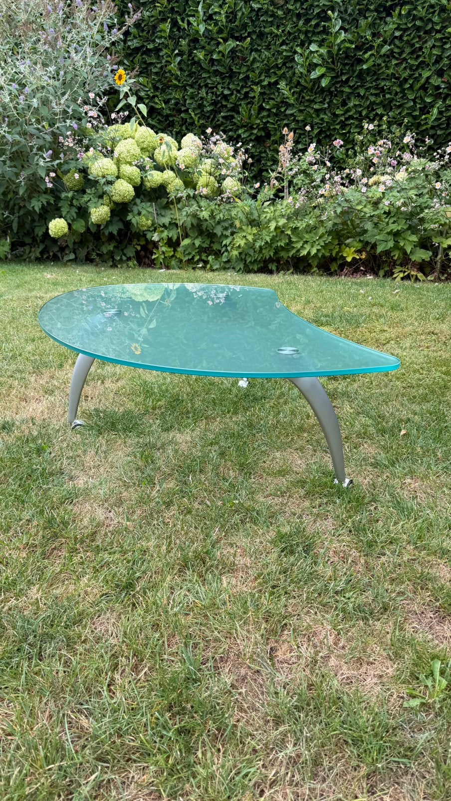 Rolf Benz verrijdbare salontafel, Huis en Inrichting, Tafels | Salontafels, Ophalen, 100 tot 150 cm, 50 tot 100 cm, Overige vormen