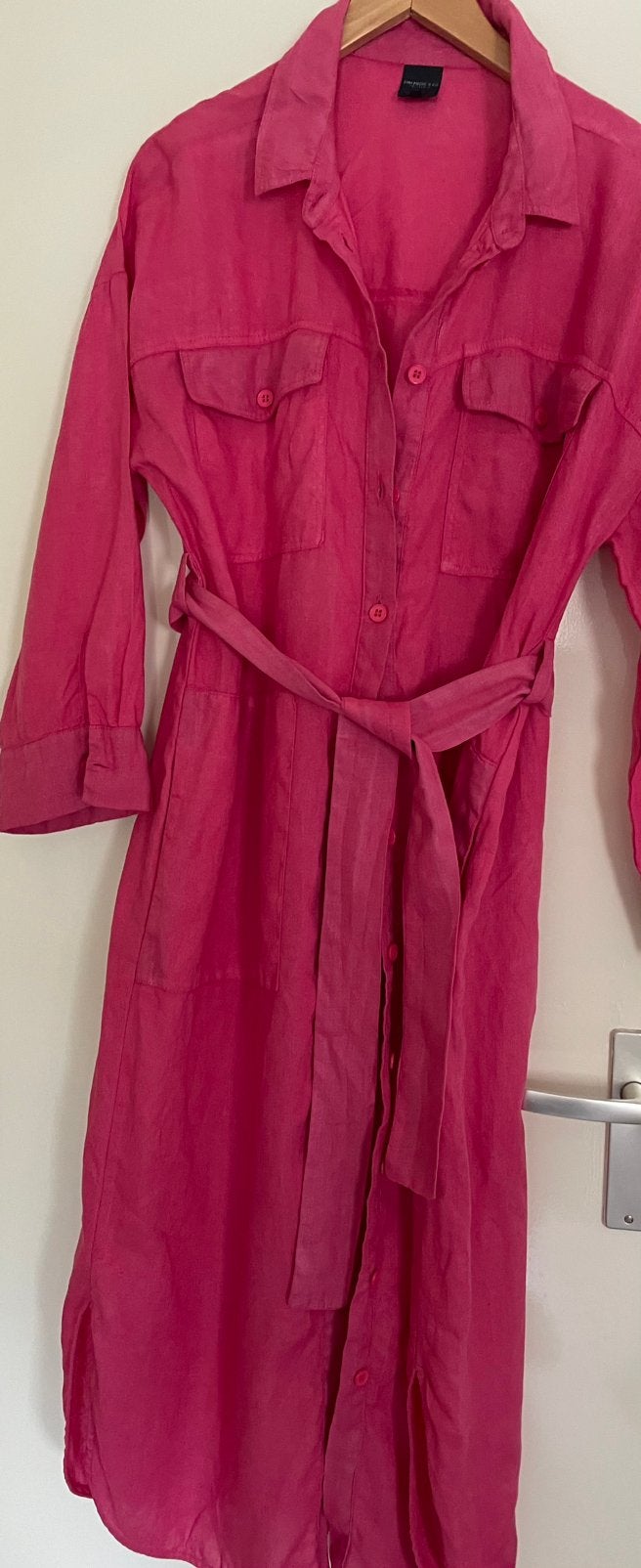 Josephine & Co.Jurk. Lange blouse. Jas. Linnen., Kleding | Dames, Jurken, Ophalen of Verzenden, Gedragen, Maat 42/44 (L), Onder de knie