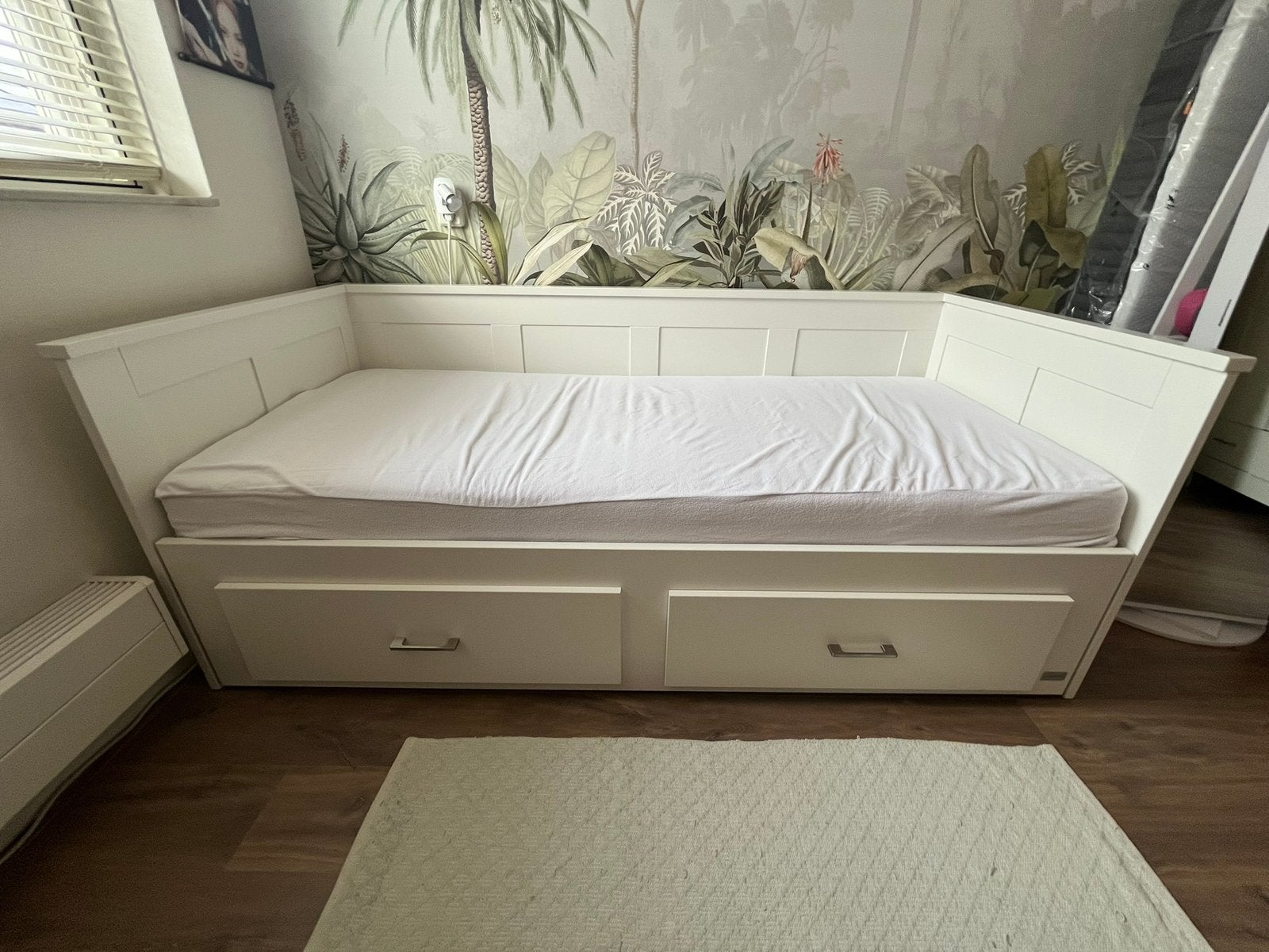 Tiener bed (uitschuifbaar logeerbed) 90X200 combi kids, Ophalen, 85 tot 100 cm, Zo goed als nieuw, Lattenbodem