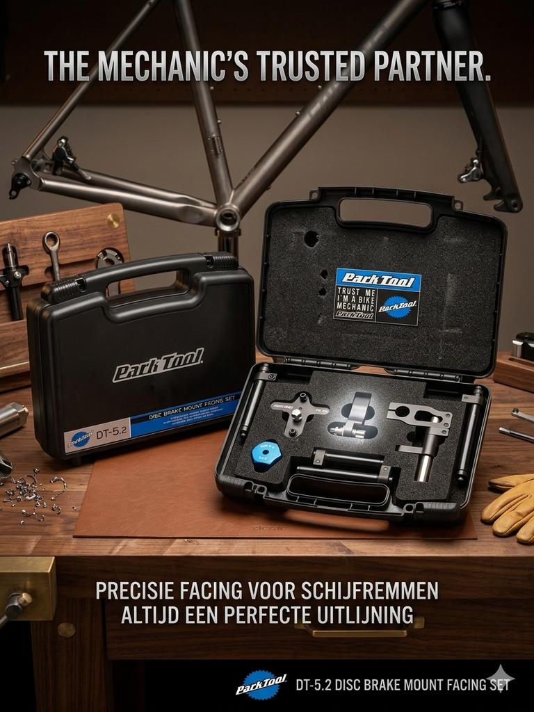 Park Tool DT-5.2 Schijfrem Montage Vlakset - Professioneel, Fietsen en Brommers, Fietsaccessoires | Fietsgereedschap, Ophalen of Verzenden
