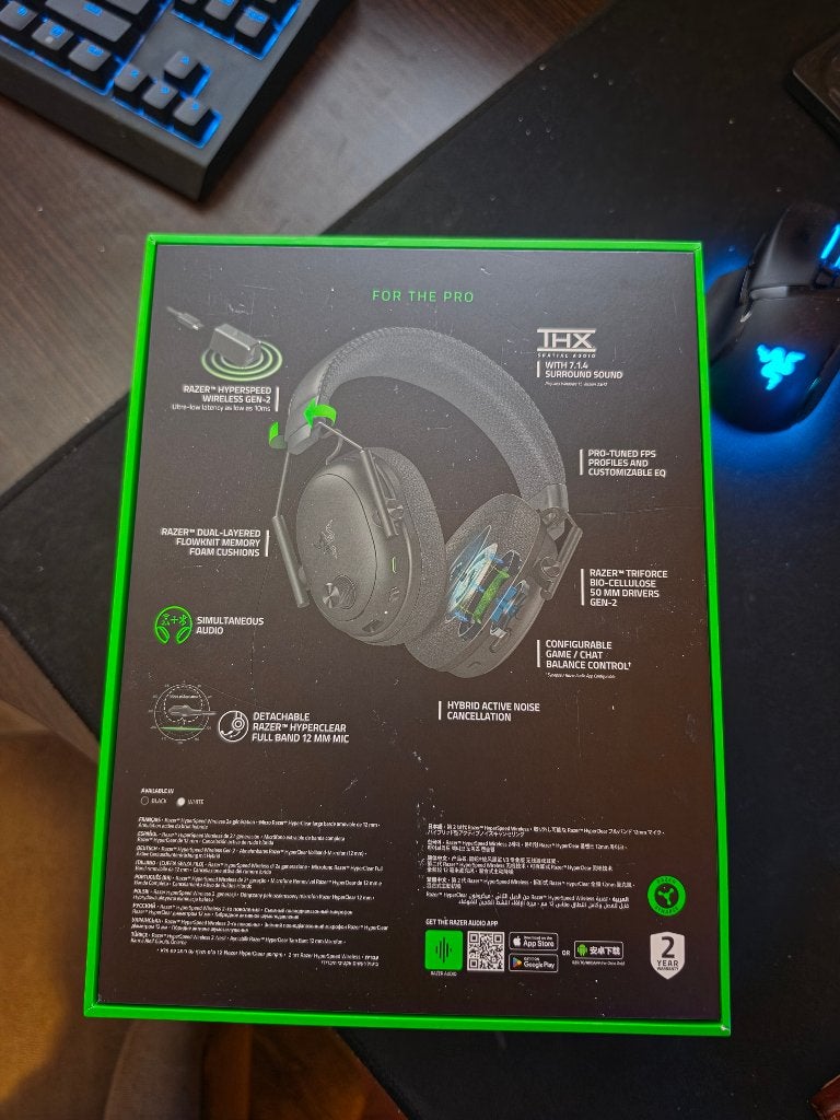 Razer BlackShark V3 Pro - Draadloze Gaming Headset, Computers en Software, Ophalen, Nieuw, Draadloos, Razer