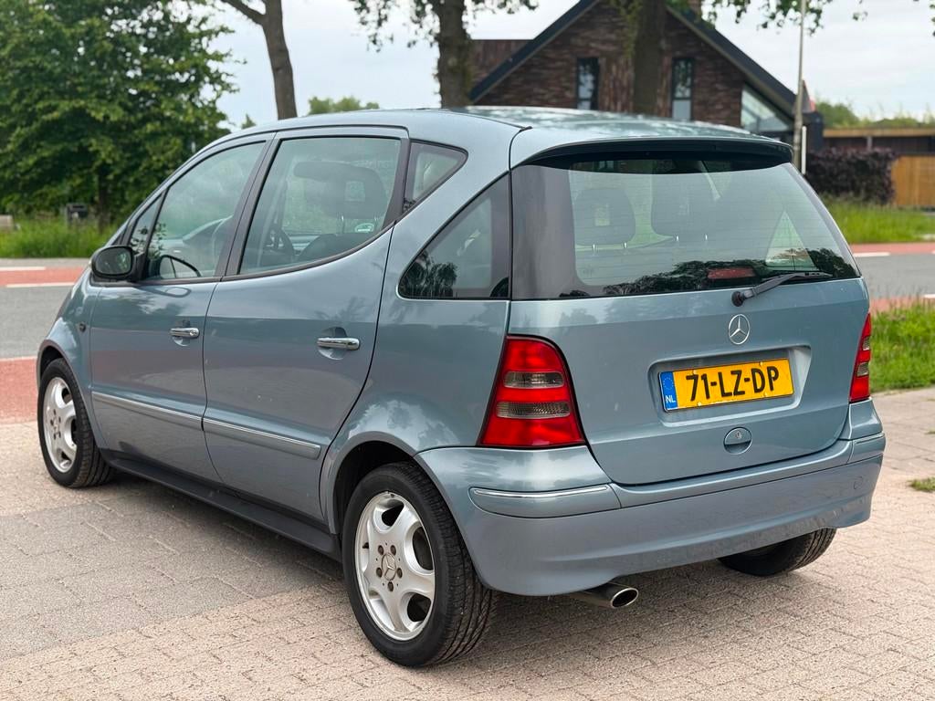 Mercedes-Benz A-klasse 140 Elegance Lang Airco Cruise Leder, Voorwielaandrijving, Stof, 4 cilinders, Bedrijf