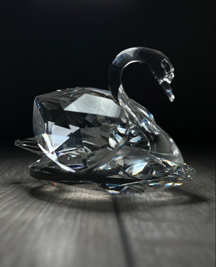 Swarovski Zwaan Kristal - Elegant Verzamelobject, Verzamelen, Verzenden, Zo goed als nieuw, Figuurtje