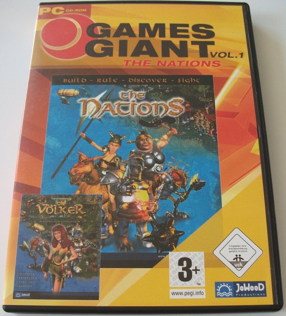 PC Game *** NATIONS *** Build-Rule-Discover-Fight, 1 speler, Ophalen of Verzenden, Zo goed als nieuw, Vanaf 3 jaar
