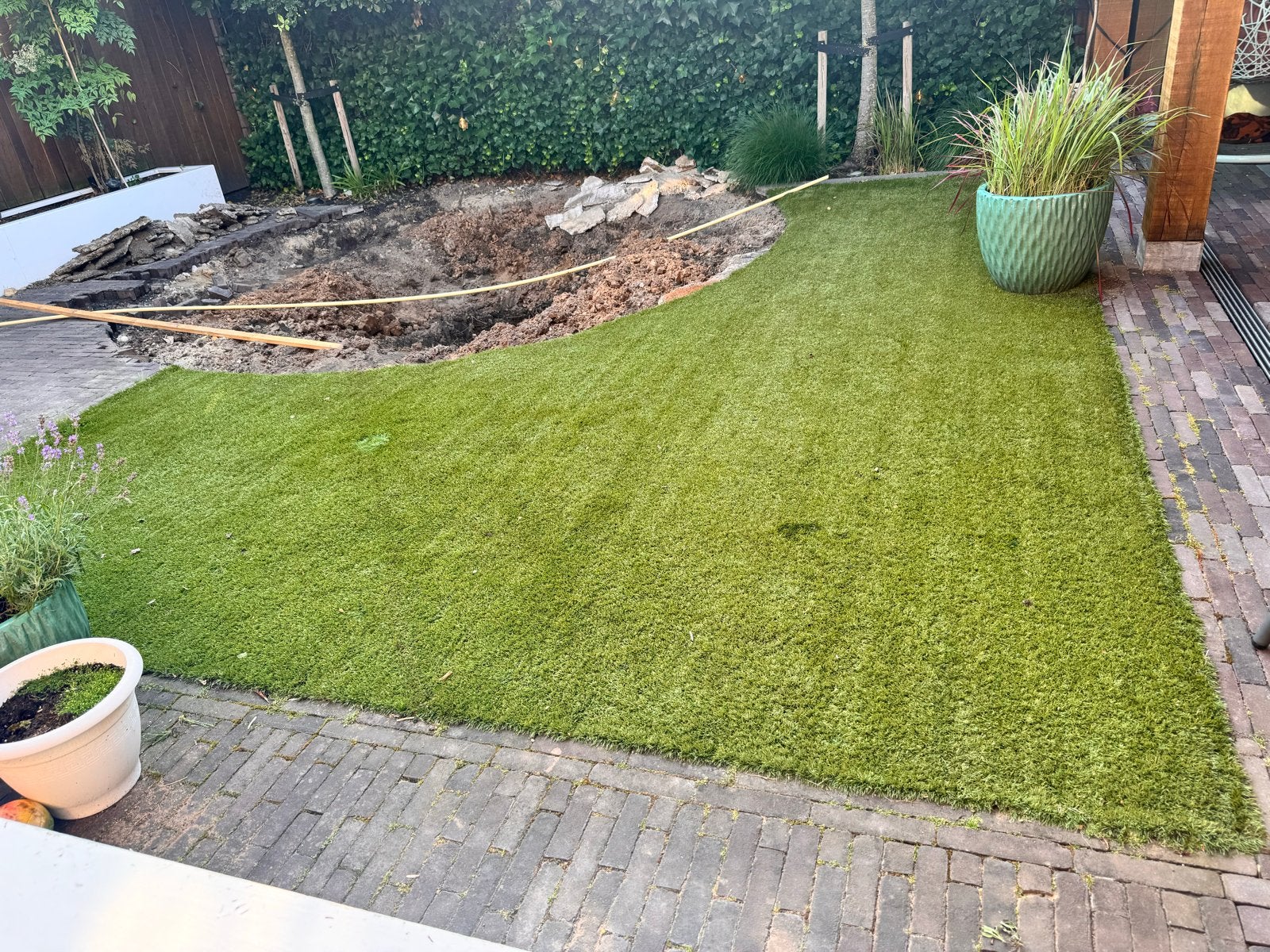 Restje kunstgras, ongeveer 10m², Ophalen, Gebruikt, 10 tot 20 m², Kunstgras