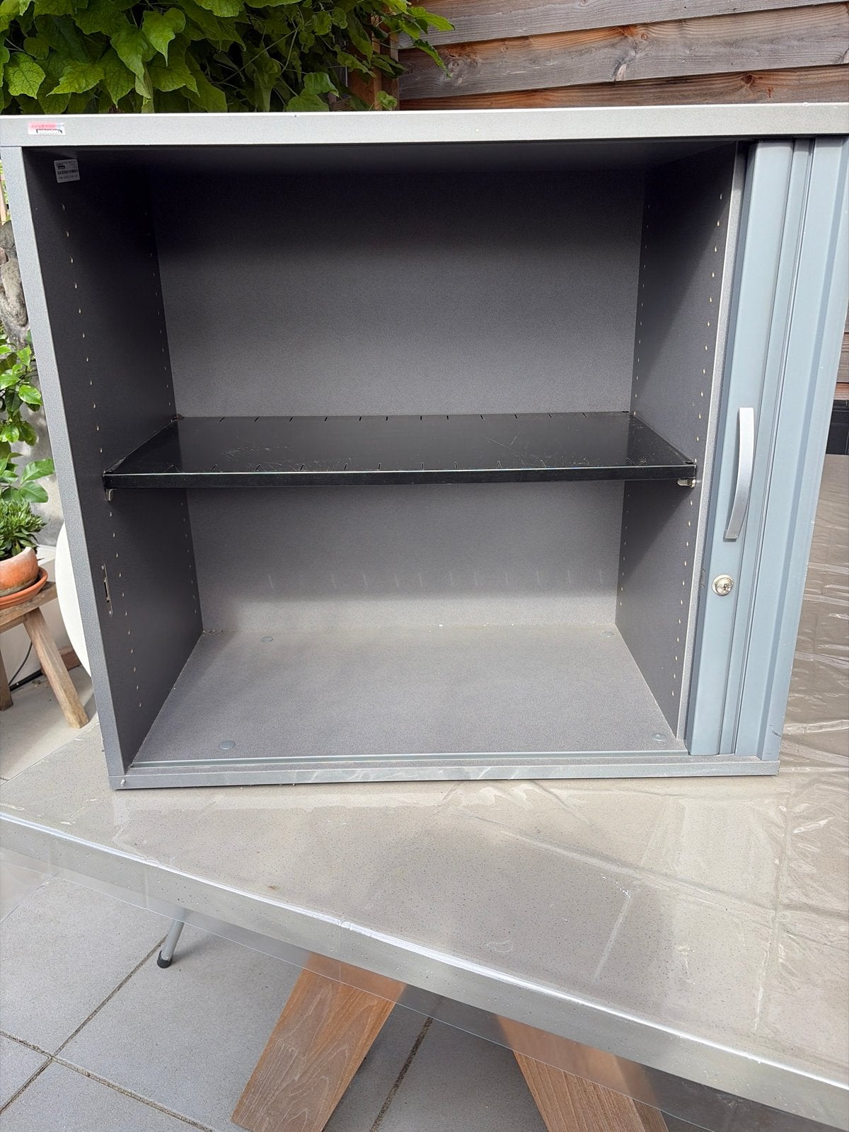 Metalen archiefkast met roldeur, Ophalen, Gebruikt