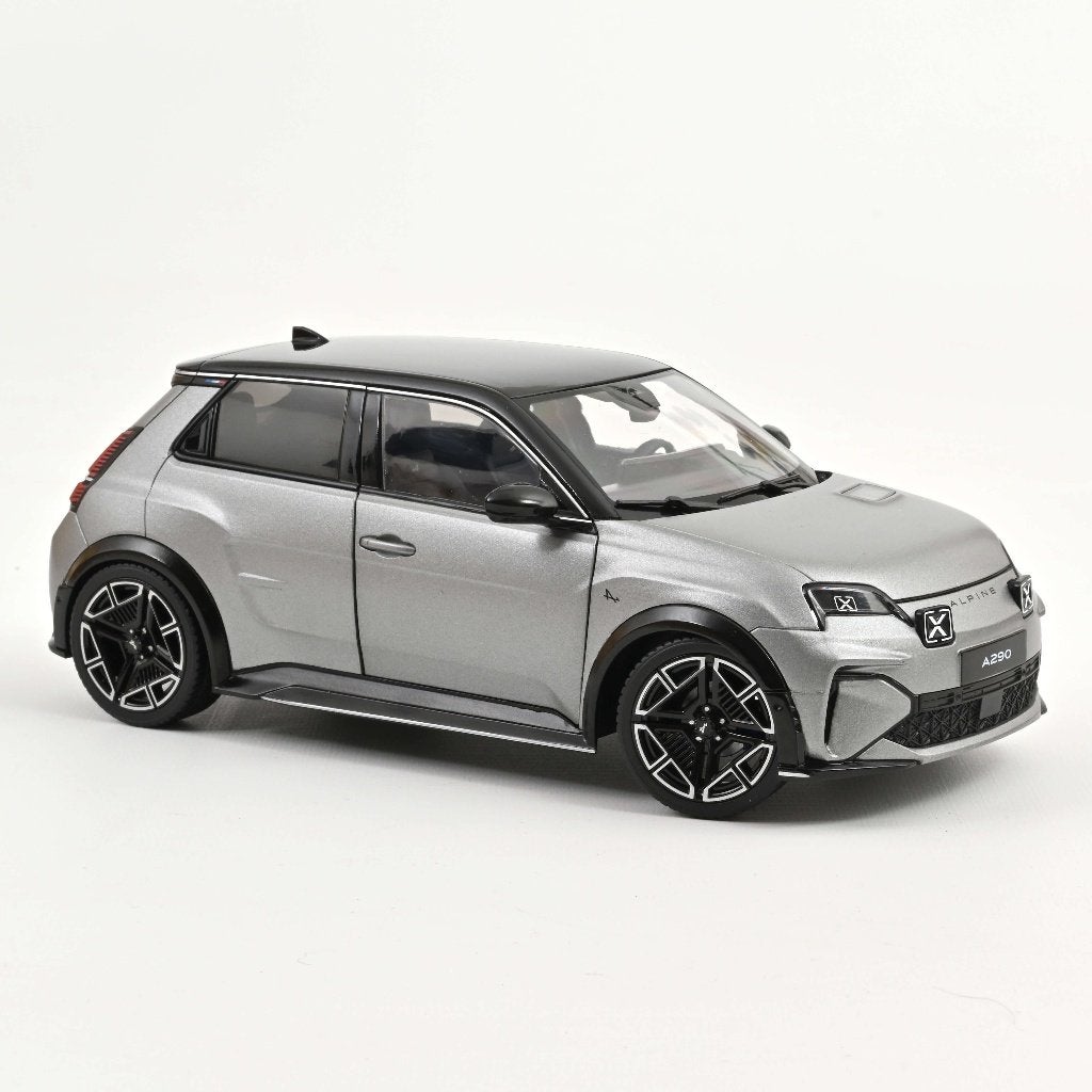 Norev 1:18  Alpine A290 GT 2025 Matt Tornade Grey & Black, -, Nieuw, Norev, Ophalen of Verzenden