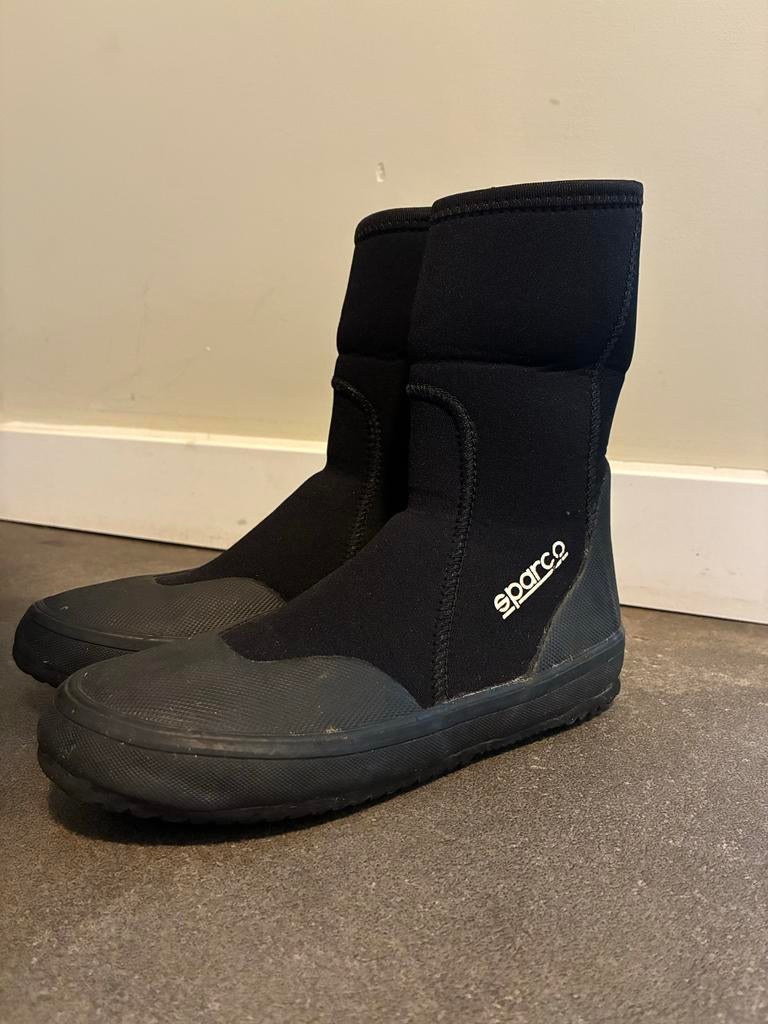 Sparco waterdichte laarzen maat 34, Sport en Fitness, Karting, Ophalen of Verzenden, Gebruikt, Kleding of Schoenen