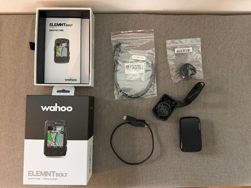 Wahoo Elemnt Bolt v2, Fietsen en Brommers, Fietsaccessoires | Fietscomputers, Ophalen of Verzenden, Draadloos, Zo goed als nieuw
