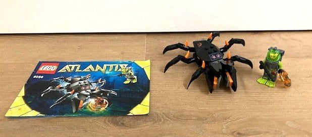 Lego Atlantis 8056, Monster Crab Clash, Overige thema's, Lego, Ophalen of Verzenden, Zo goed als nieuw