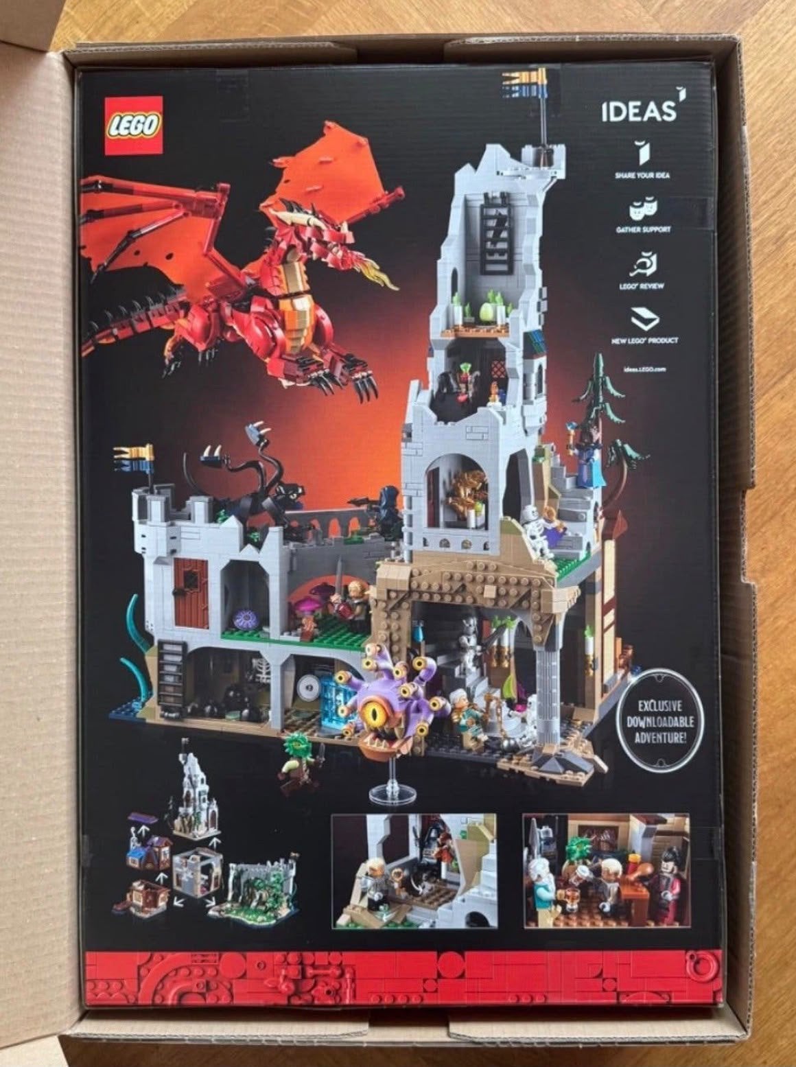 Lego dungeons & dragons 21348 NIEUW OVP, Ophalen of Verzenden