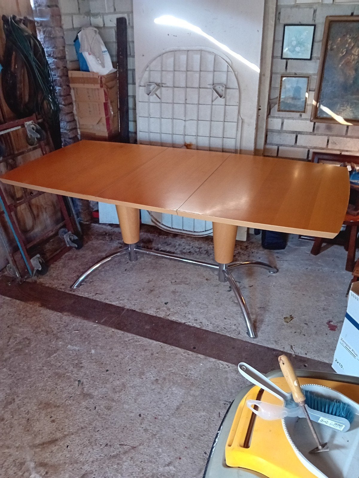 Eettafel, Ophalen
