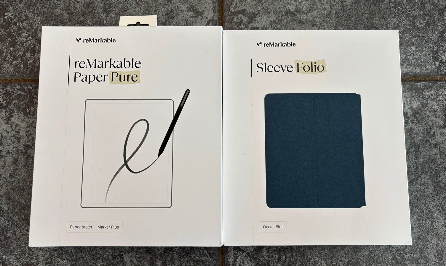 reMarkable Paper Pure inclusief Sleeve Folio - Paper Tablet, Ophalen, Nieuw, Draadloos