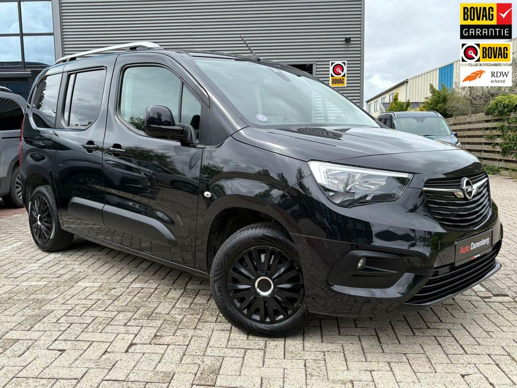 Opel Combo Life 1.2 turbo GARANTIE NIEUW-STAAT TREKHAAK!, Voorwielaandrijving, Stof, 1199 cc, Zwart