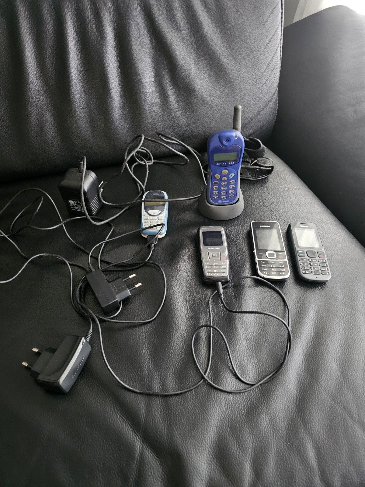 5x mobiele telefoons voor hobbyist werken wel...., Gebruikt, Zwart, Ophalen of Verzenden, Klassiek of Candybar