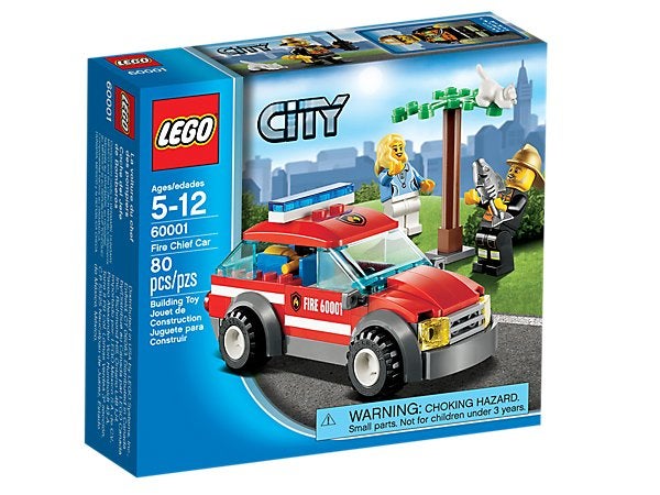 LEGO City 60001 Brandweerauto, Lego, Ophalen of Verzenden, Inclusief instructies, Complete set